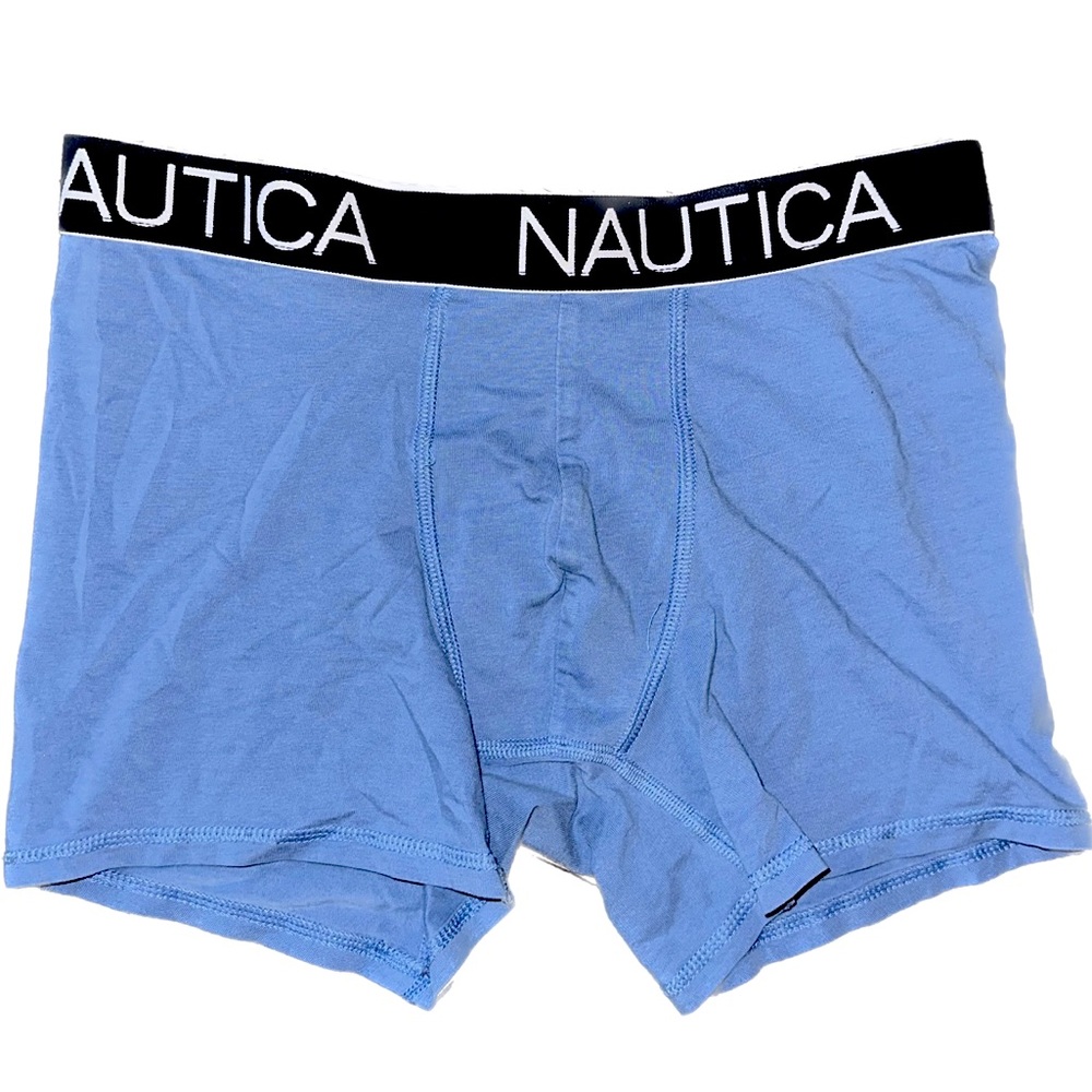 NAUTICA Mens Blue Boxer Briefs size Medium